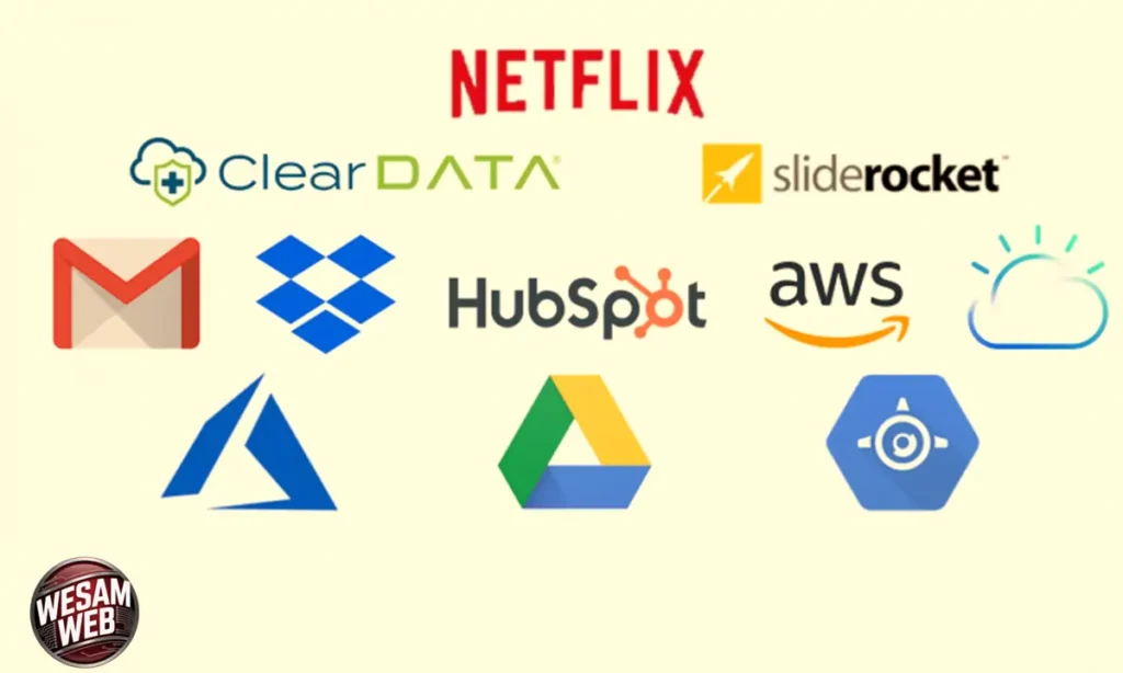 أمثلة على Cloud computing