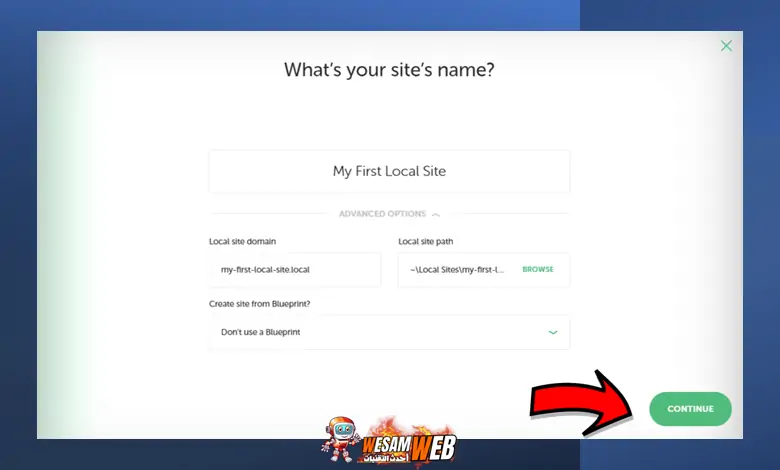  إنشاء موقع WordPress المحلي الخاص بك
