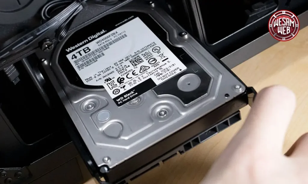 تركيب وحدات التخزين في بناء جهاز كمبيوتر للألعاب (Storage)