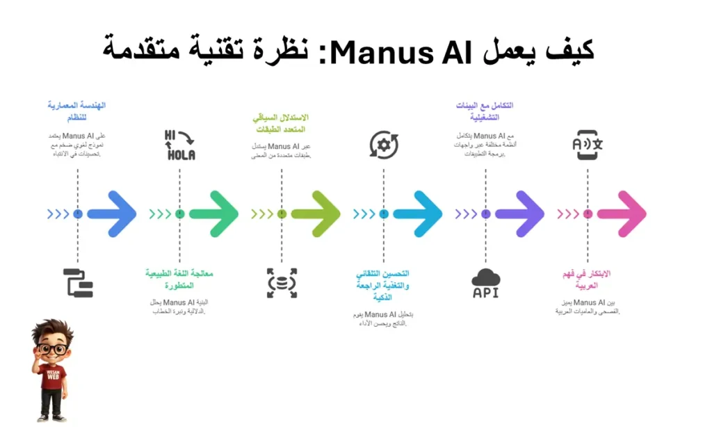 كيف يعمل Manus