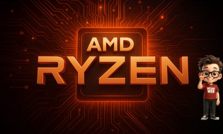 معالجات AMD Ryzen: تعرف عن الأداء، المميزات، والاختيار الأفضل لجهازك