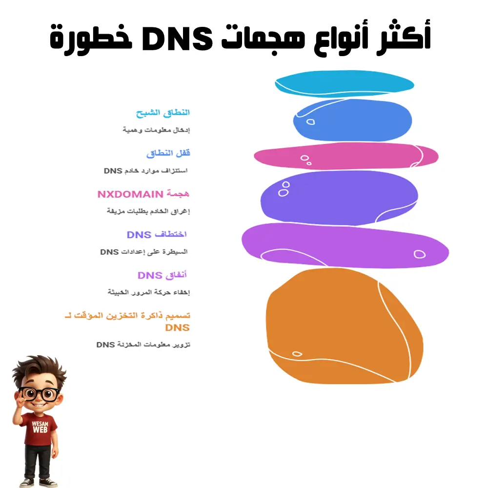 أكثر أنواع هجمات نظام أسماء نطاقات الإنترنت خطورة