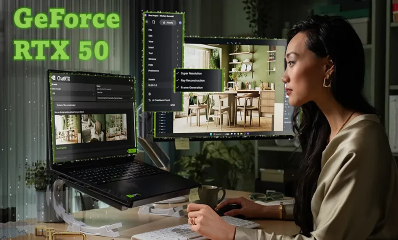 مواجهة الواقع.. ما الذي تقدمه سلسلة GeForce RTX 50 فعلياً اللاعبين والديزاينر؟