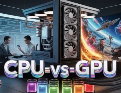 ما هو الفرق بين CPU و GPU؟ عندما يلتقي العقل الاستراتيجي بقوة المعالجة المتوازية