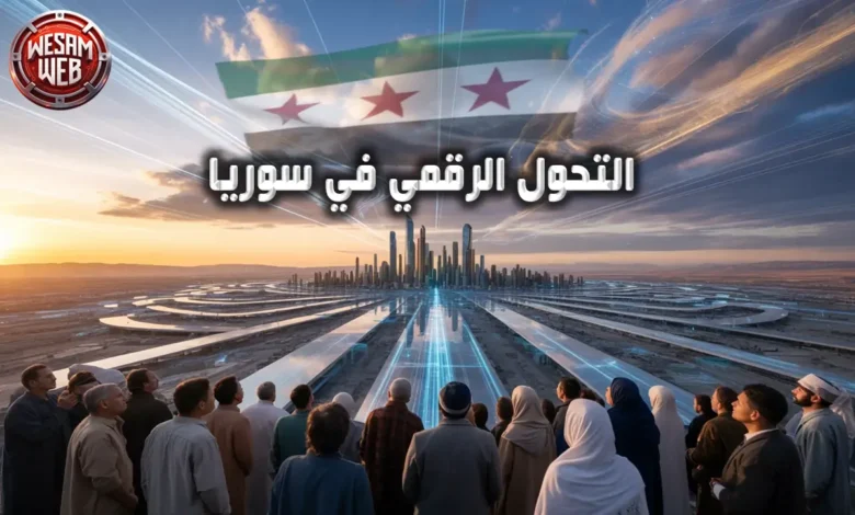 التحول الرقمي في سوريا بعد رفع العقوبات - رؤية تحليلية شاملة لسوريا الرقمية 2026