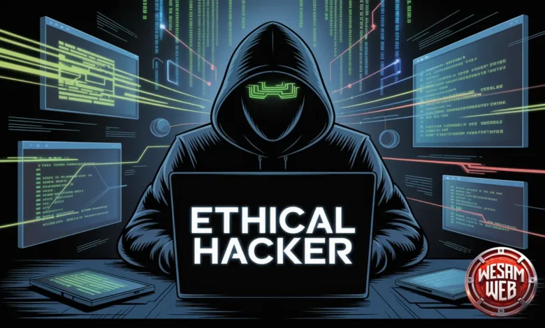 الهكر الأخلاقي (Ethical Hacker) لماذا أبطال العصر الرقمي؟ العقول التي تفكر مثل عدوك