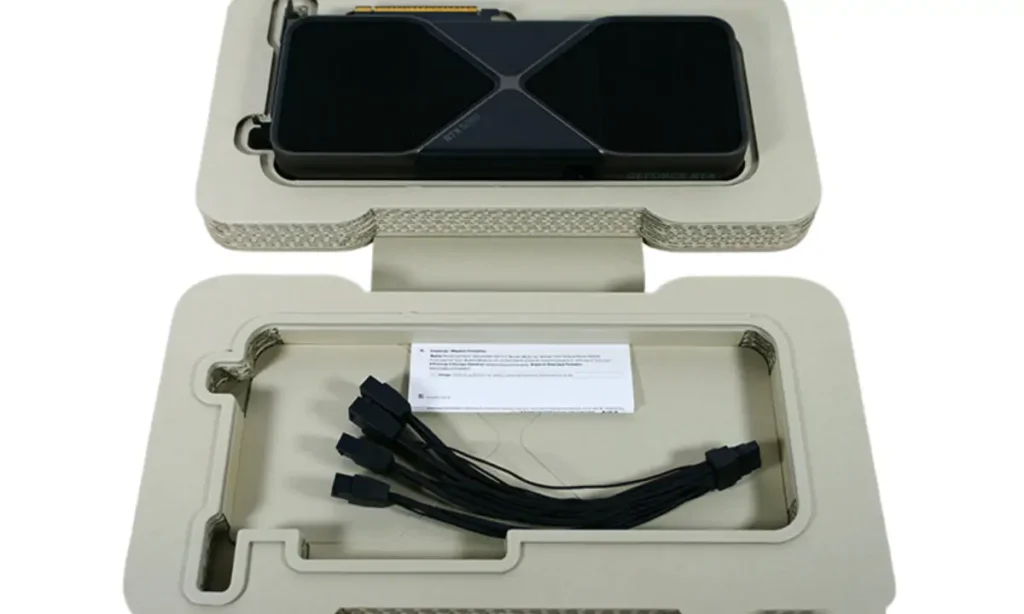 شكل كارت NVIDIA GeForce RTX 5090