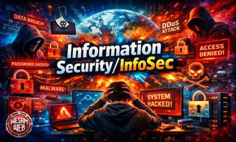 أمن المعلومات (InfoSec): دليل لحماية البيانات في عصر البرمجة والذكاء الاصطناعي