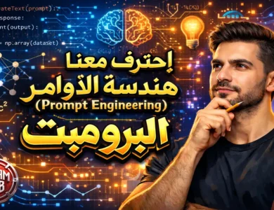هندسة الأوامر (Prompt Engineering): الدليل الكامل لفهم البرومبت في عصر الـ AI