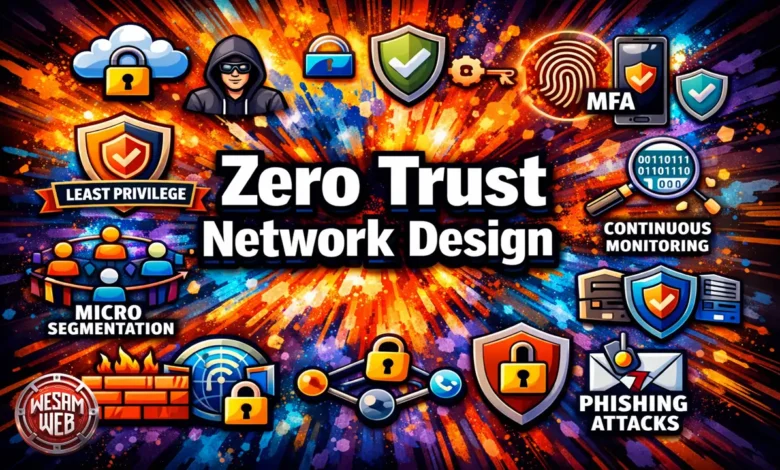 كيفية تصميم شبكة Zero Trust: دليلك لـ تصميم شبكات الثقة الصفرية لحماية بياناتك