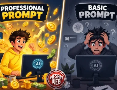 كيفية كتابة برومبت Prompt احترافي لنتائج خيالية للذكاء الاصطناعي خطوة بخطوة
