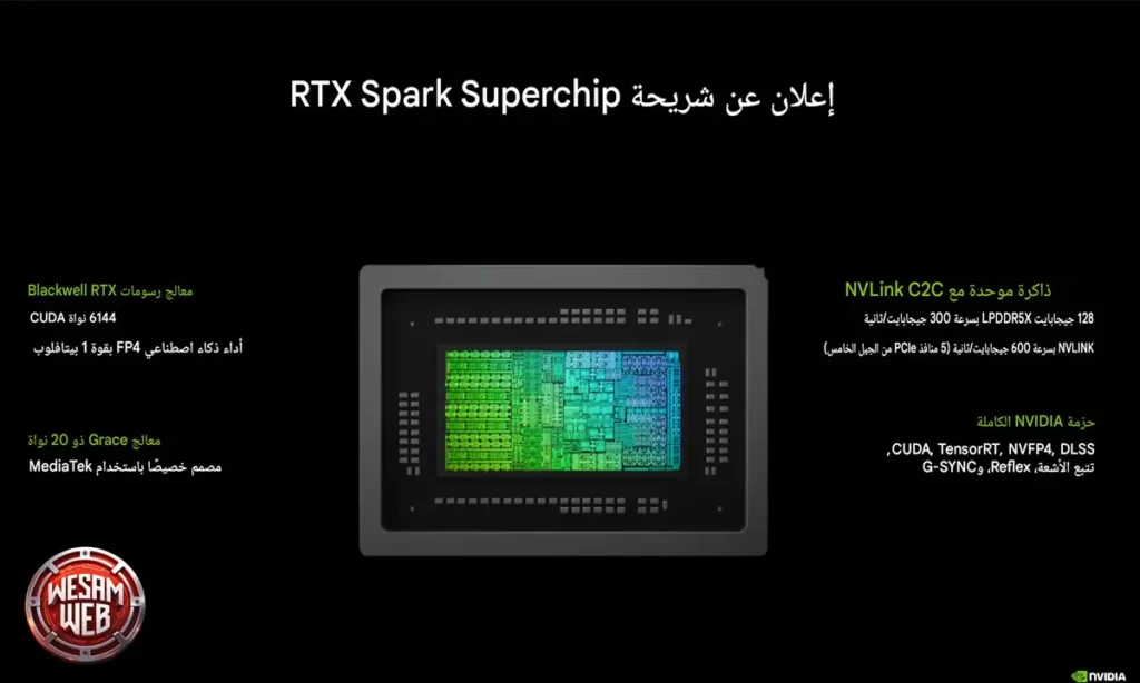ما هو معالج NVIDIA RTX Spark؟
