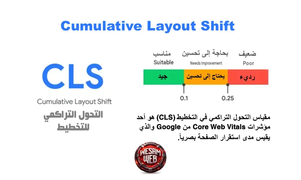 ما هو Cumulative Layout Shift (CLS)؟