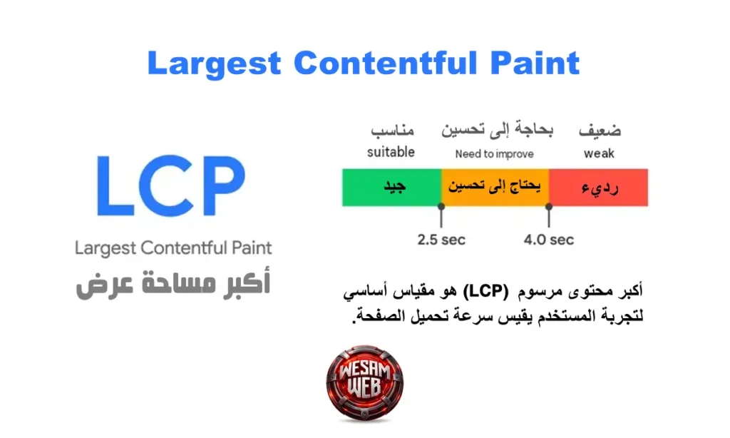 ما هو Largest Contentful Paint (LCP)؟