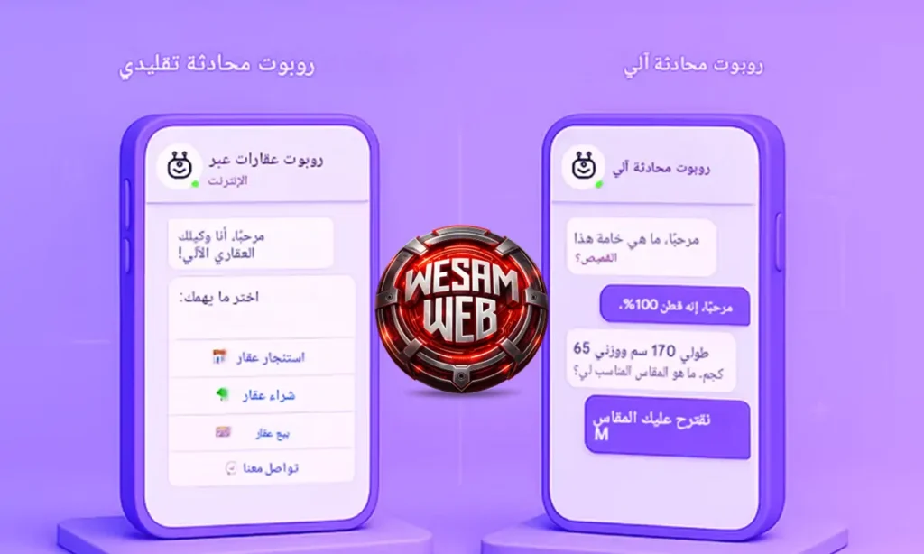 الفرق بين روبوتات الدردشة التقليدية وروبوتات الدردشة المعتمدة على الذكاء الاصطناعي