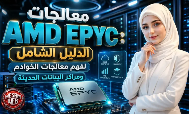 معالجات AMD EPYC: الدليل الشامل لفهم معالجات الخوادم ومراكز البيانات الحديثة