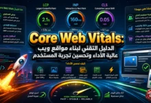 Core Web Vitals: الدليل التقني لبناء مواقع ويب عالية الأداء وتحسين تجربة المستخدم