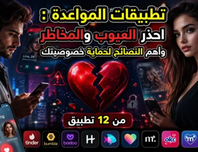 تطبيقات المواعدة : احذر العيوب والمخاطر وأهم النصائح لحماية خصوصيتك من 12 تطبيق