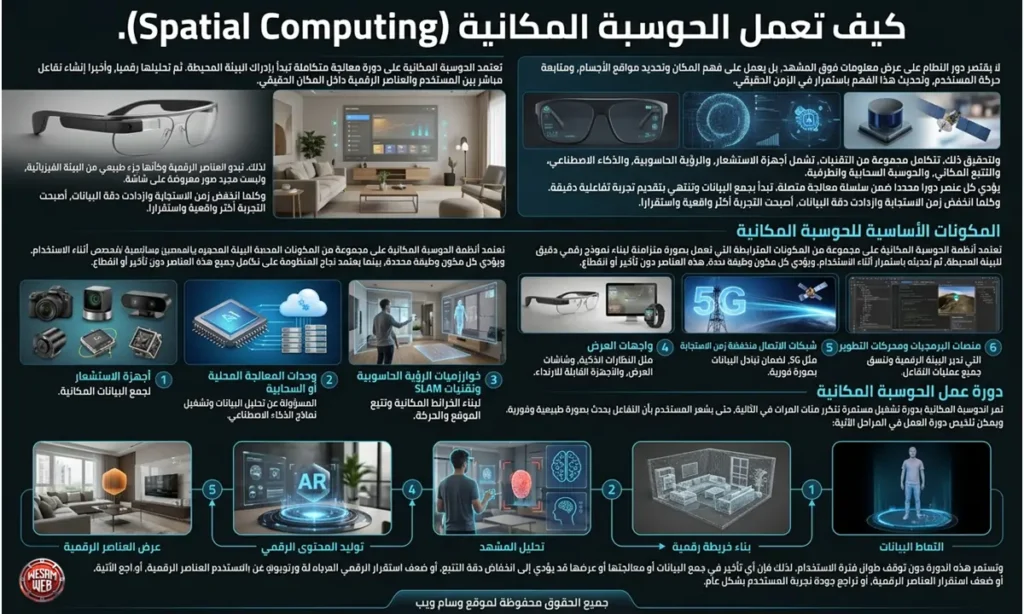 كيف تعمل الحوسبة المكانية؟
