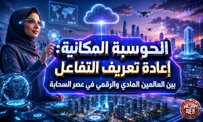 الحوسبة المكانية