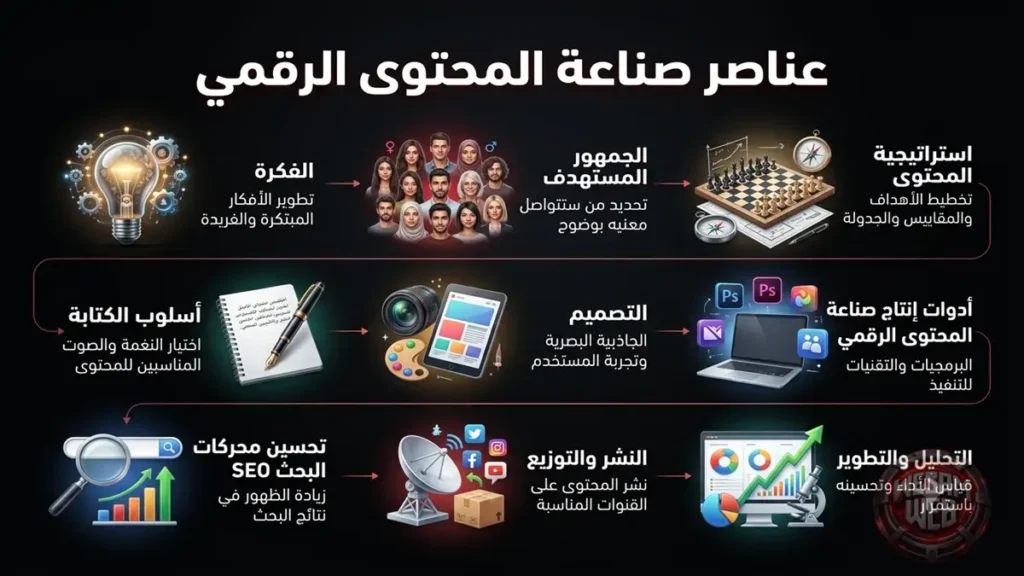 عناصر Digital Content Creation