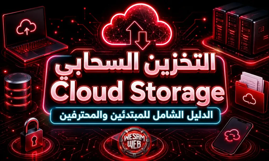 التخزين السحابي Cloud Storage: الدليل الشامل للمبتدئين والمحترفين