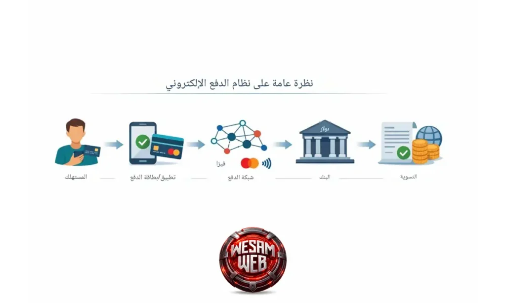 نظرة عامة على نظام الدفع الالكتروني