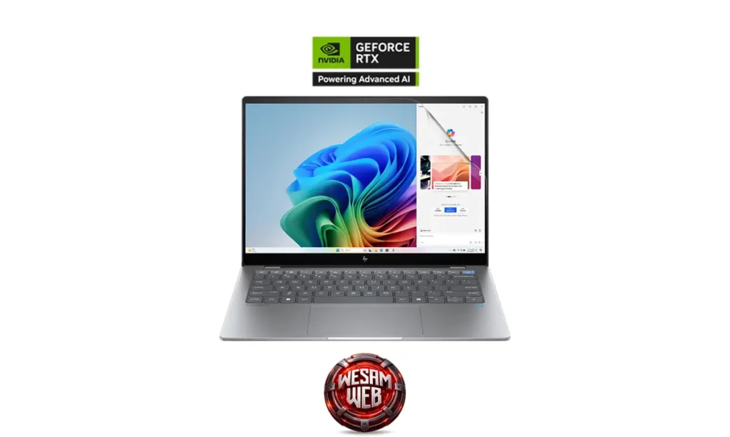أجهزة NVIDIA RTX Spark: لابتوب HP OmniBook X 14