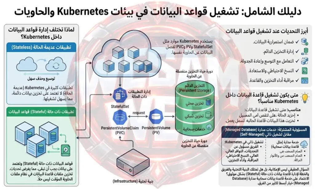 Kubernetes والحاويات