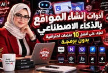 أدوات إنشاء المواقع بالذكاء الاصطناعي: أفضل 10 منصات احترافية بدون برمجة