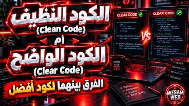 الكود النظيف (Clean Code) أم الكود الواضح (Clear Code)؟ الفرق بينهما لكود أفضل