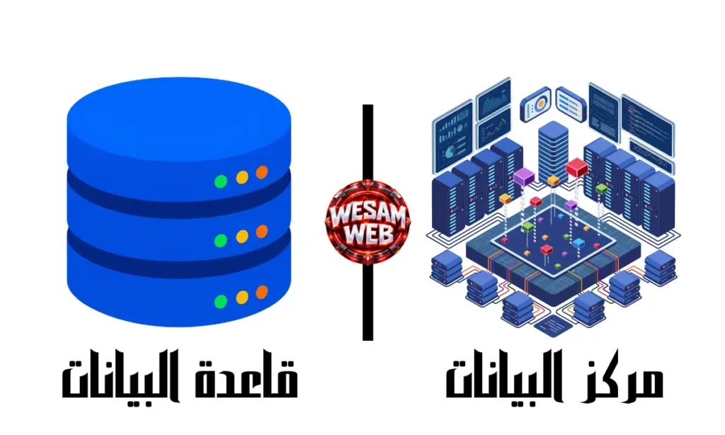 الفرق بين الداتا سنتر والداتا بيز