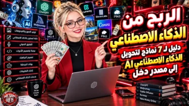 الربح من الذكاء الاصطناعي: دليل لـ 7 نماذج لتحويل الذكاء الاصطناعي AI إلى مصدر دخل
