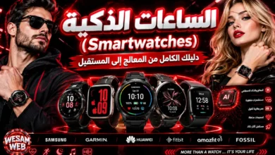 الساعات الذكية (Smartwatches): دليلك الكامل من المعالج إلى المستقبل
