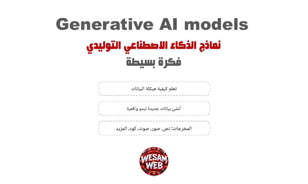 ما هي نماذج الذكاء الاصطناعي التوليدي؟
