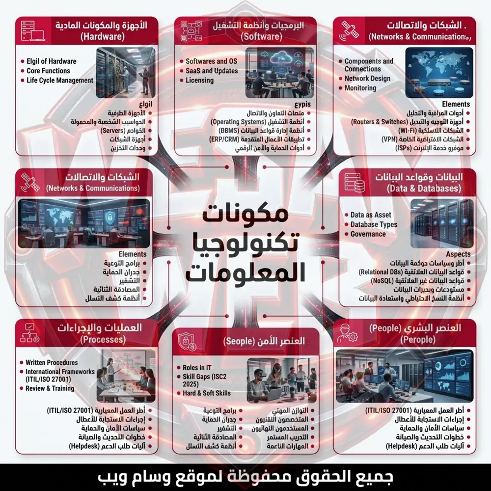 مكونات تكنولوجيا المعلومات