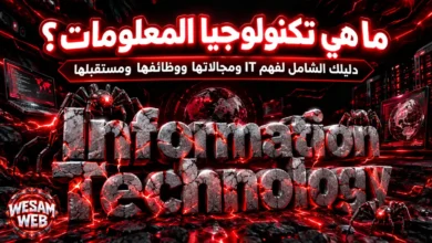 ما هي تكنولوجيا المعلومات؟ دليلك الشامل لفهم IT ومجالاتها ووظائفها ومستقبلها