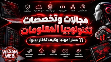 مجالات وتخصصات تكنولوجيا المعلومات: 11 مسارا مهنيا وكيف تختار بينها